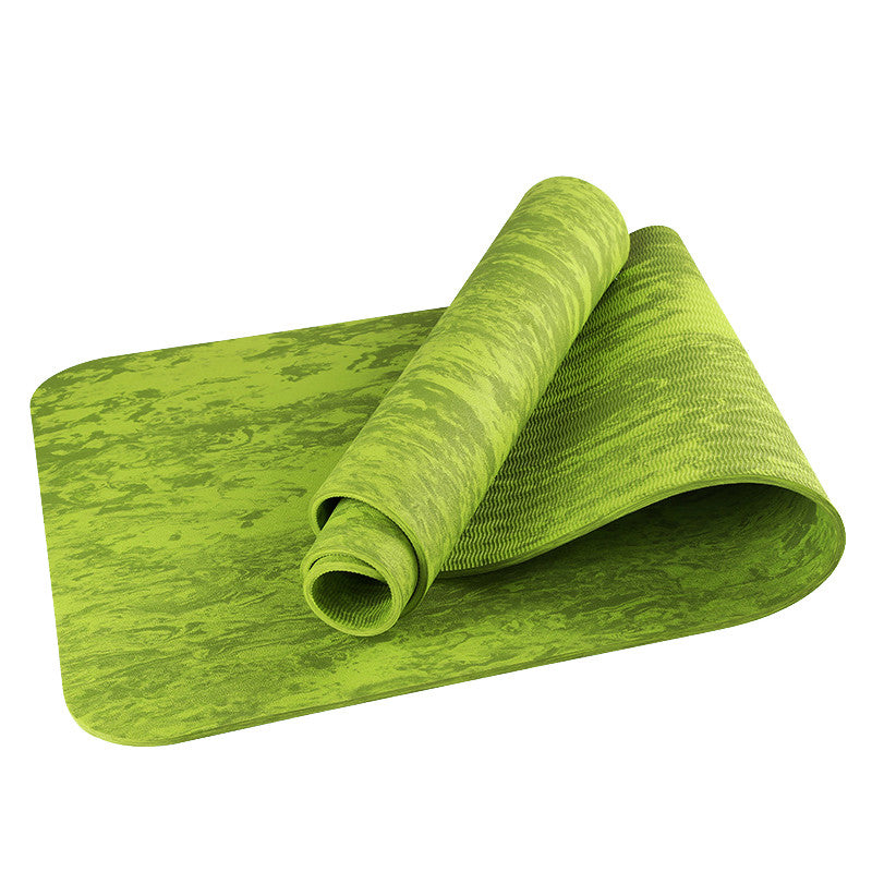 Camouflage TPE Yoga Mat – Thick & Non-Slip