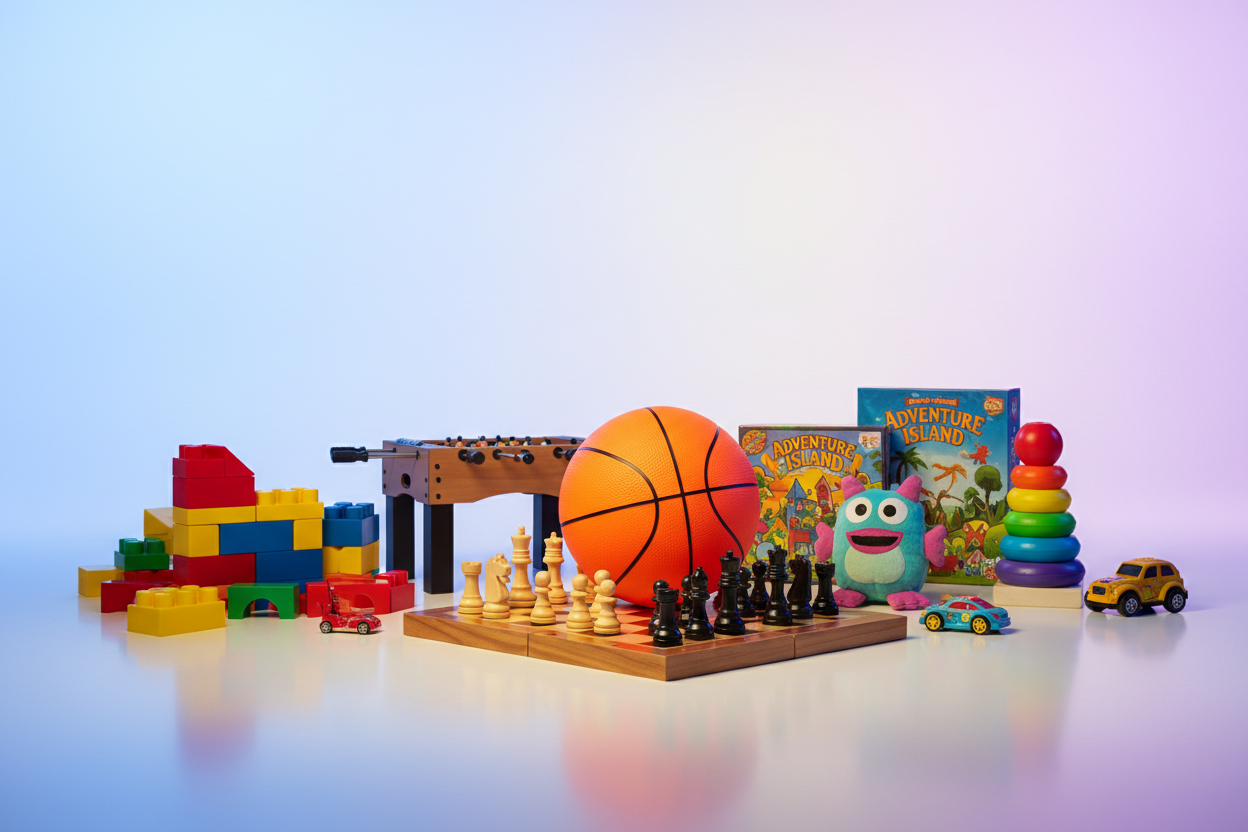 Indoor Sports, Games & Toys