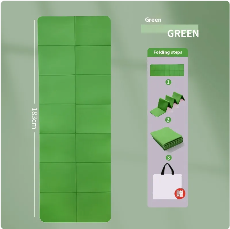 Folding Yoga & Tatami Mat – Non-Slip