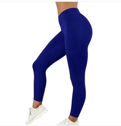 Women's solid color pants fitness leggings