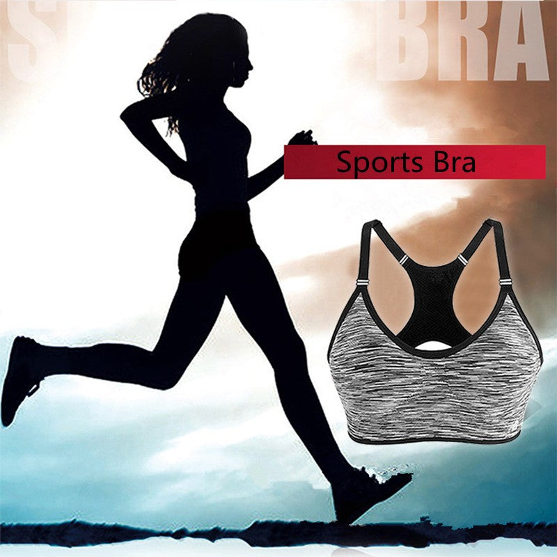 Sports Bra for Fitness and Yoga, Shockproof Design