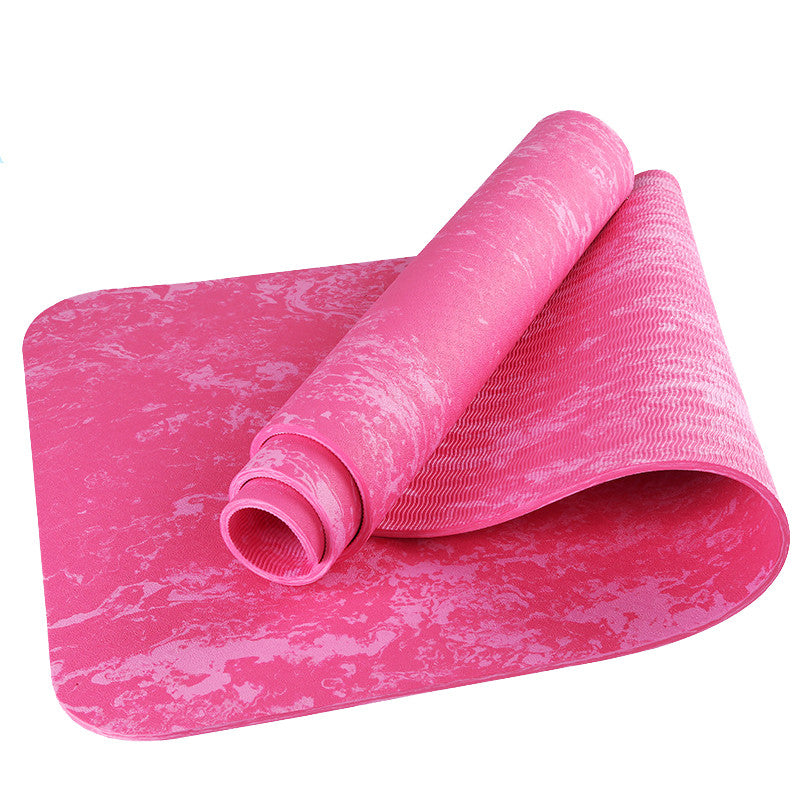 Camouflage TPE Yoga Mat – Thick & Non-Slip