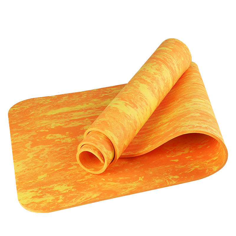 Camouflage TPE Yoga Mat – Thick & Non-Slip
