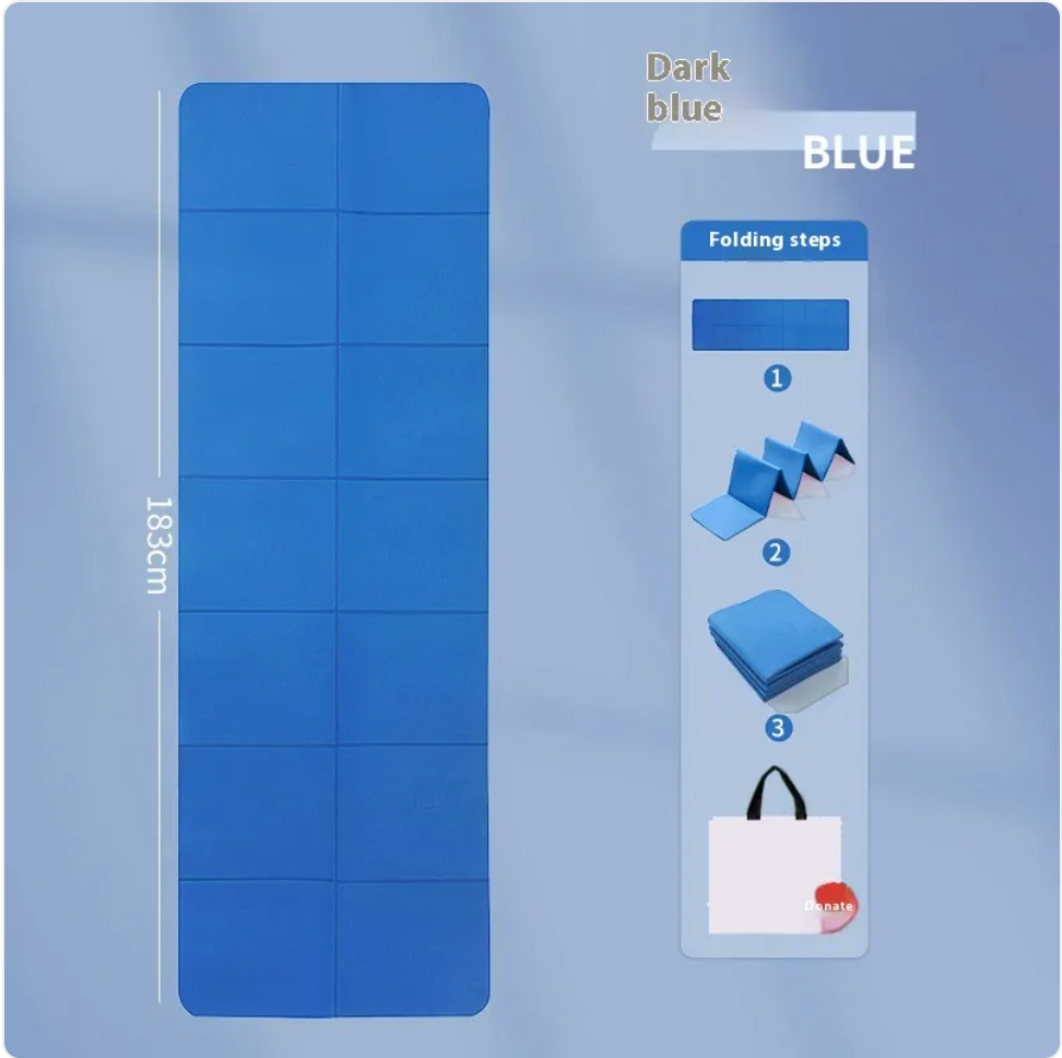 Folding Yoga & Tatami Mat – Non-Slip