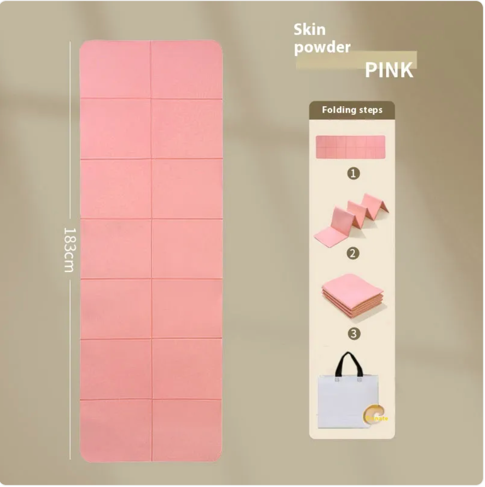Folding Yoga & Tatami Mat – Non-Slip