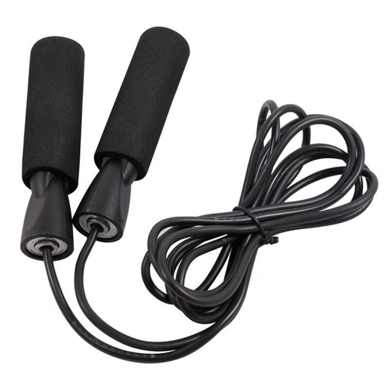 Adjustable PVC Weighted Jump Rope for Fitness