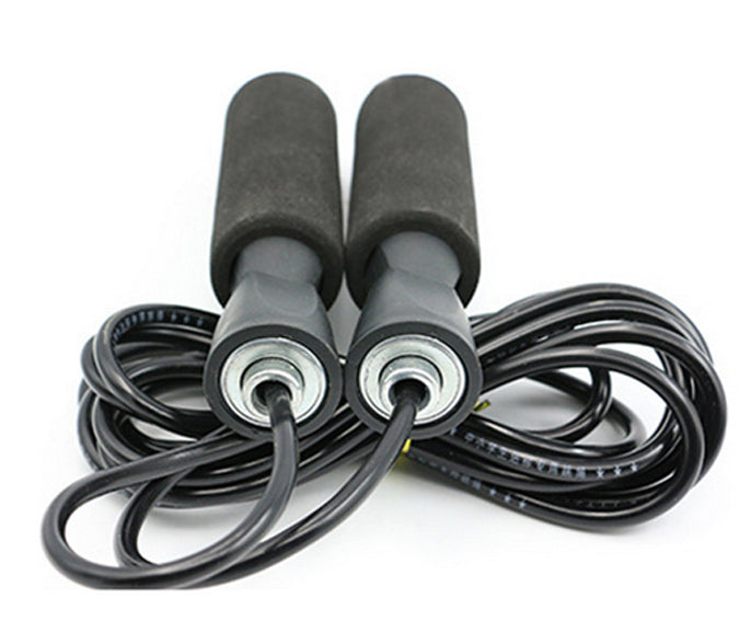 Adjustable PVC Weighted Jump Rope for Fitness